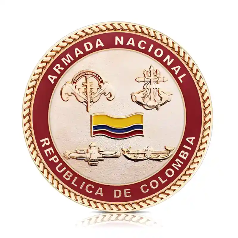 Colombian Navy commemorative coin